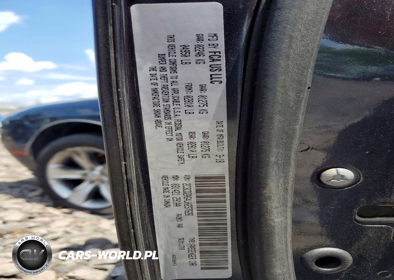 2018 Dodge Challenger Sxt VIN:2C3CDZAG4JH237626 - 12