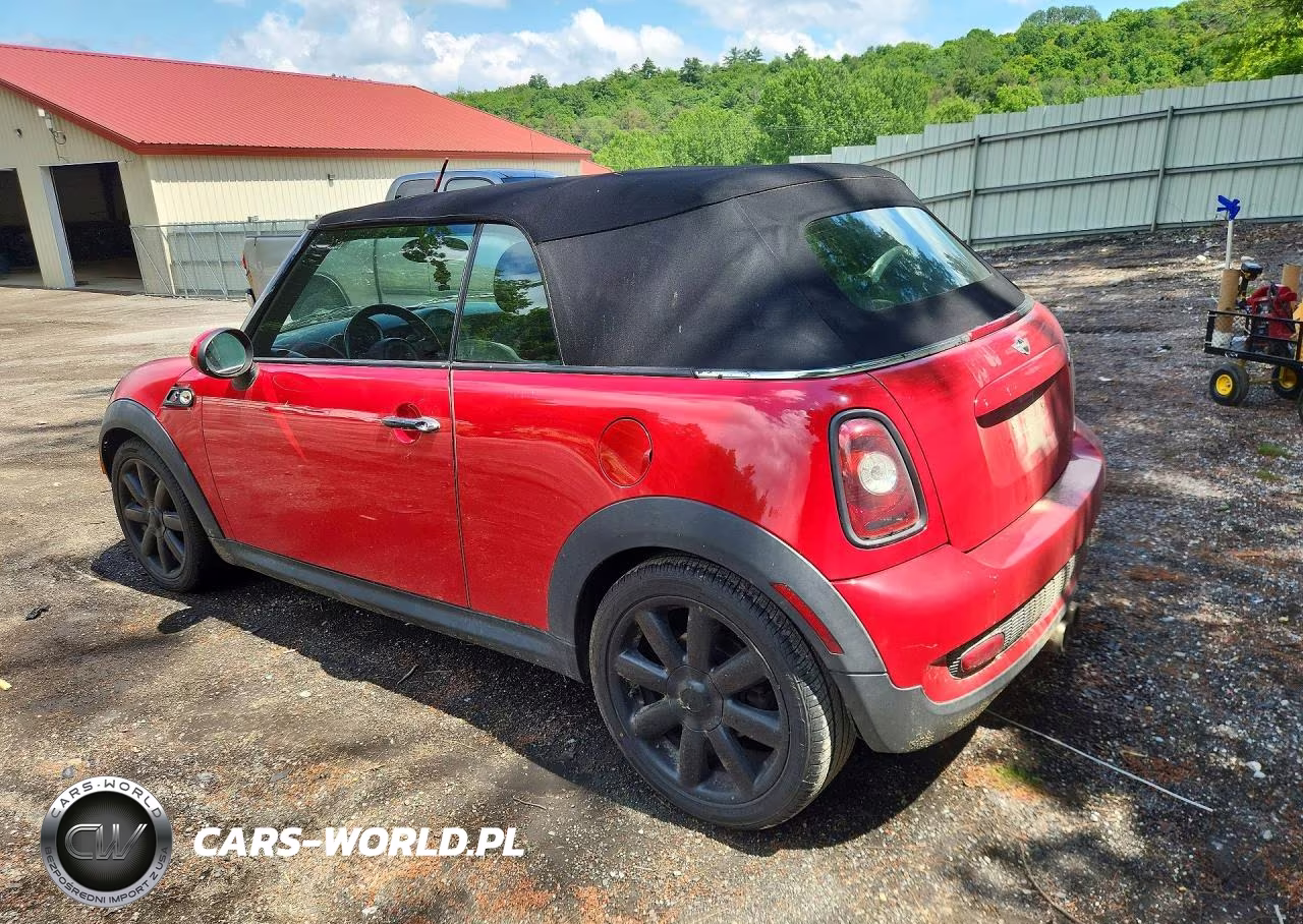 2009 Mini Cooper S VIN:WMWMS33539TG89905 - 2
