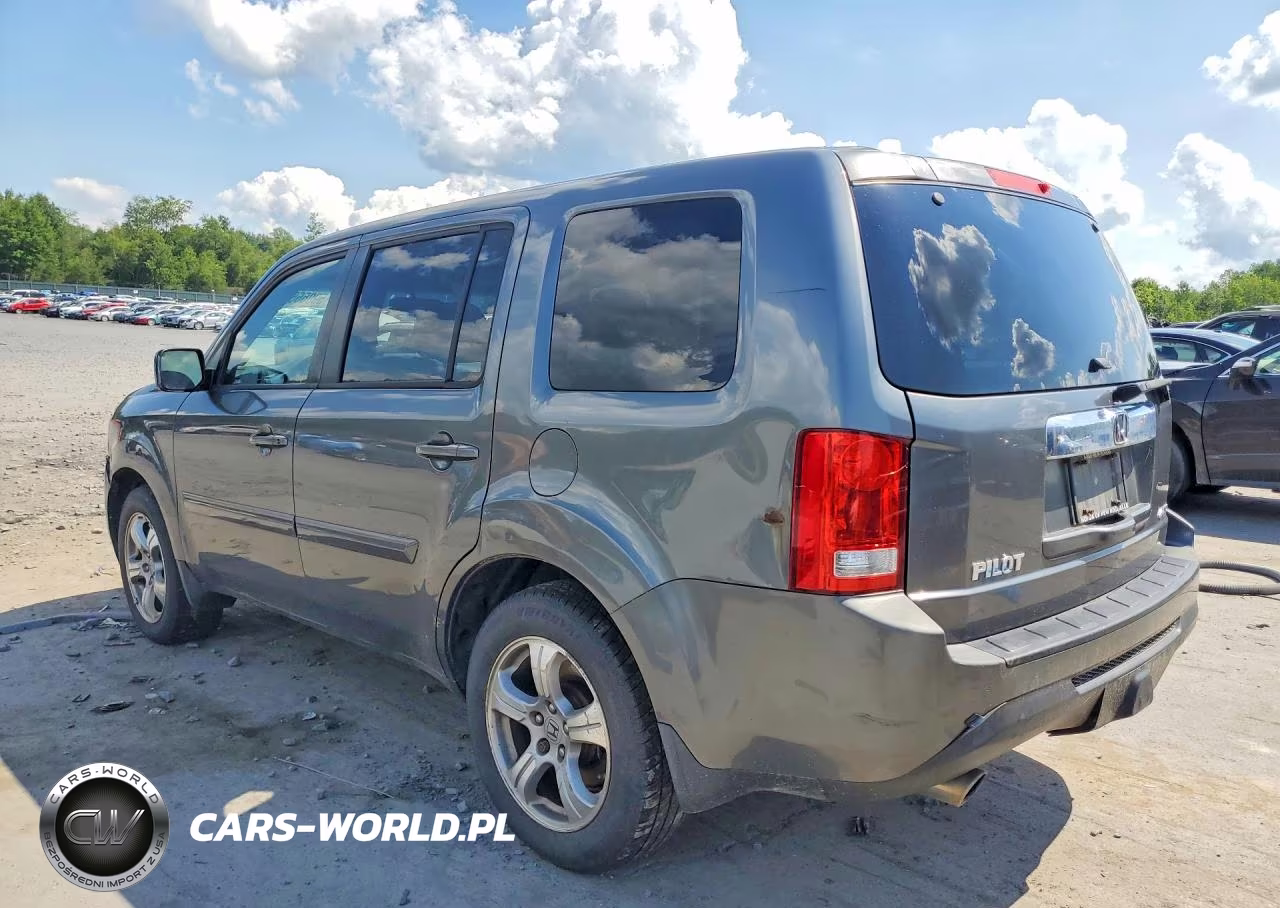 2012 Honda Pilot Ex VIN:5FNYF4H45CB076822 - 2