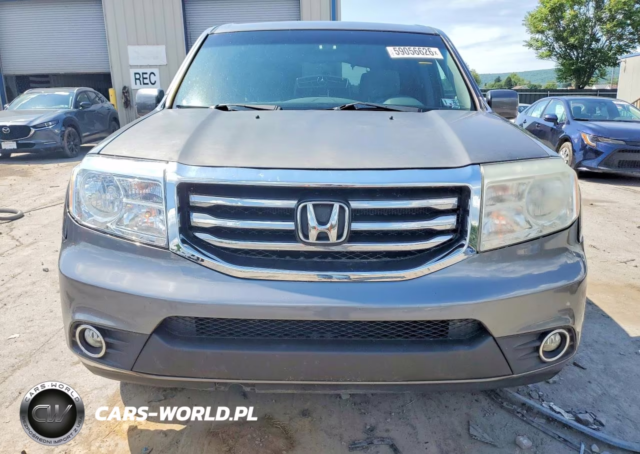 2012 Honda Pilot Ex VIN:5FNYF4H45CB076822 - 5