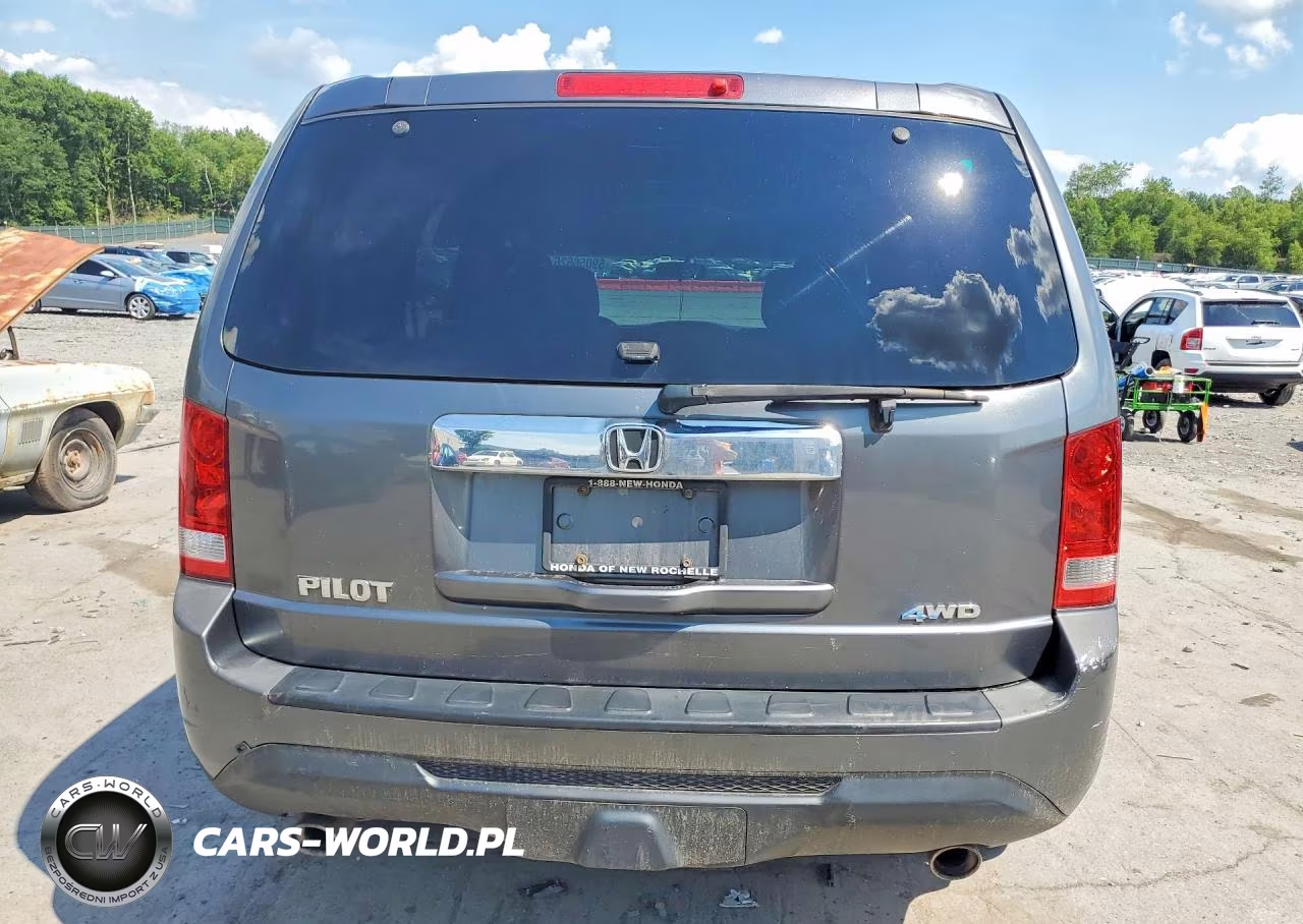 2012 Honda Pilot Ex VIN:5FNYF4H45CB076822 - 6
