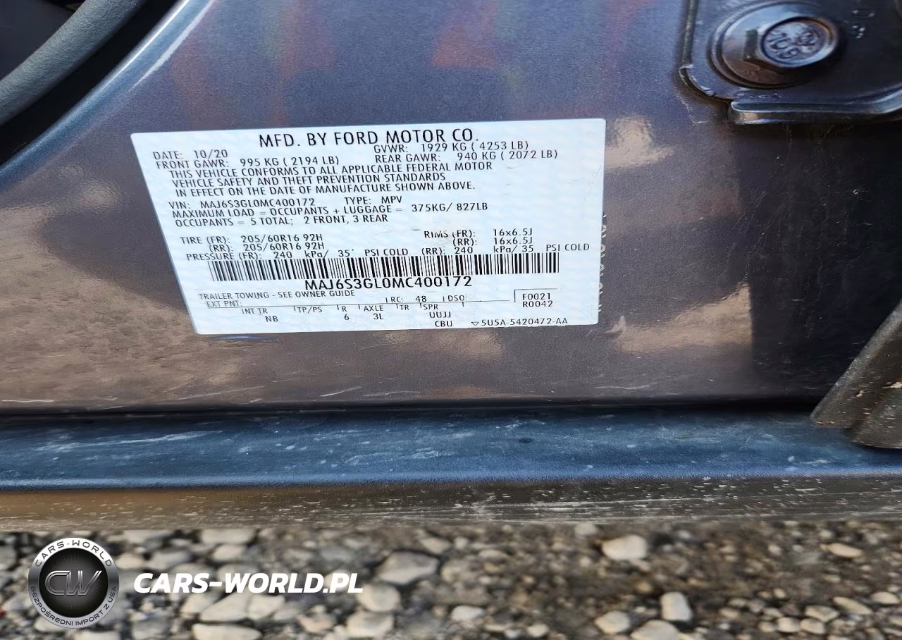 2021 Ford Ecosport Se VIN:MAJ6S3GL0MC400172 - 13