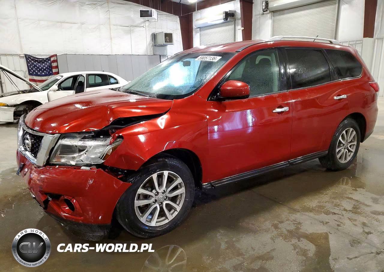 2016 Nissan Pathfinder S VIN:5N1AR2MM7GC600439 - 1