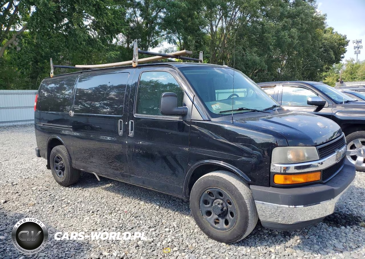 2014 Chevrolet Express 1500 Cargo Delivery Van VIN:1GCSGAFX6E1185297 - 4