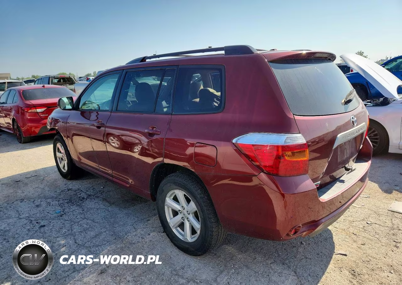 2010 Toyota Highlander Base VIN:5TDBK3EH6AS037796 - 2