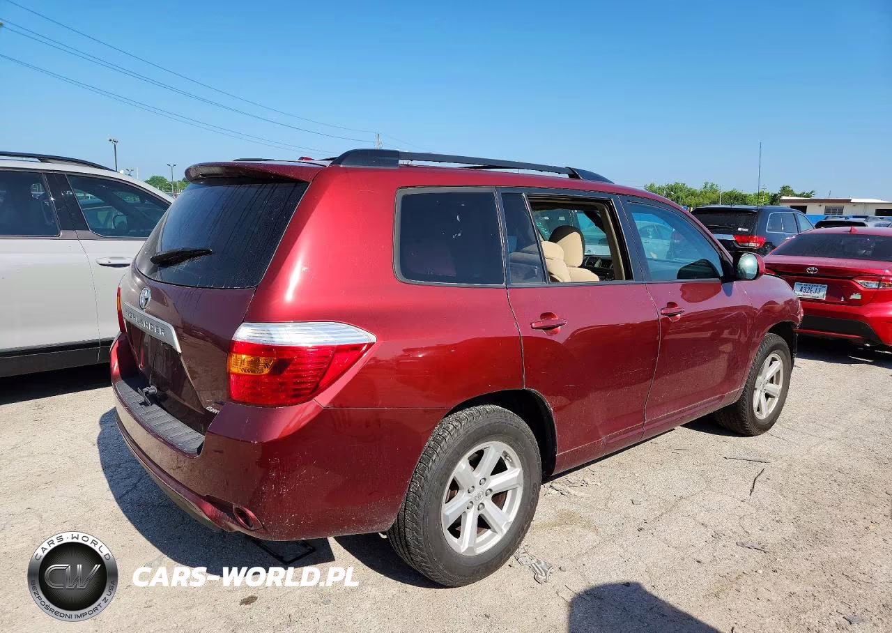 2010 Toyota Highlander Base VIN:5TDBK3EH6AS037796 - 3