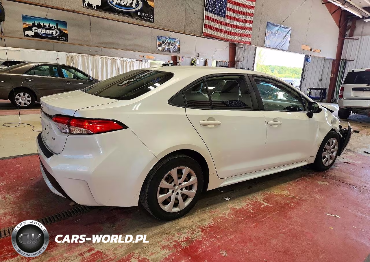 2021 Toyota Corolla Le VIN:JTDEPMAE3MJ175586 - 3