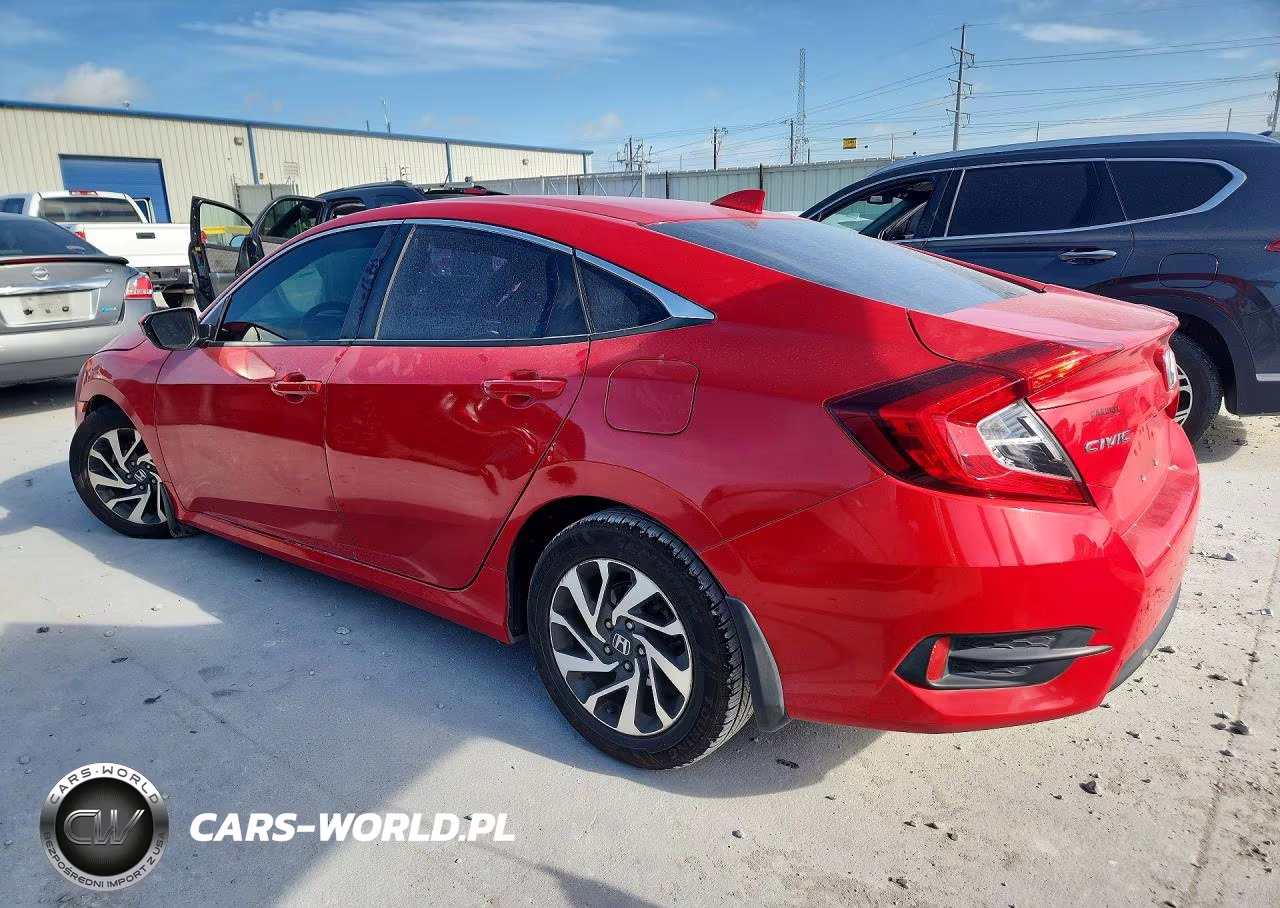 2018 Honda Civic Ex VIN:2HGFC2F78JH570151 - 2