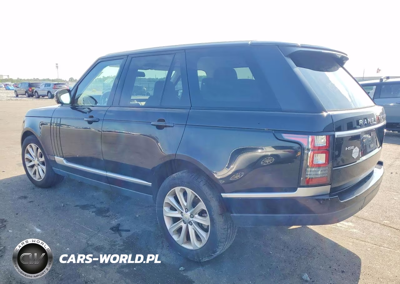 2015 Land Rover Range Rover Hse VIN:SALGS2VF2FA209169 - 2