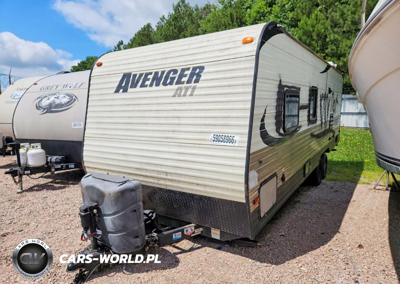 2015 Forest River Avenger Camper VIN:5ZT2AVRB8FB907839 - 2