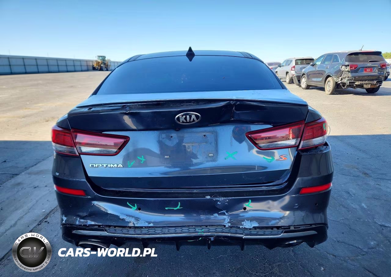 2019 Kia Optima S VIN:5XXGT4L34KG330583 - 6