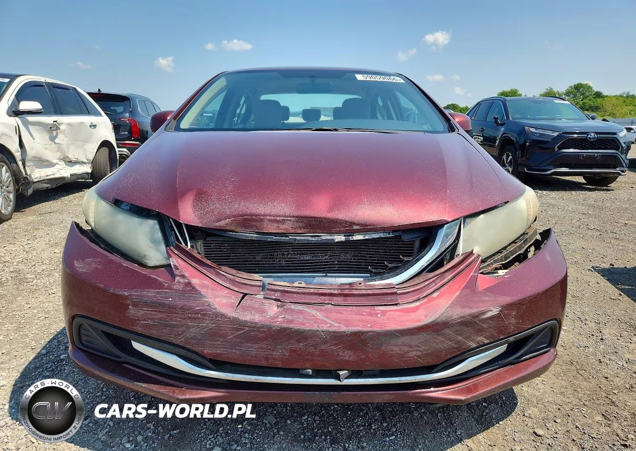 2013 Honda Civic Lx VIN:2HGFB2F59DH538279 - 5
