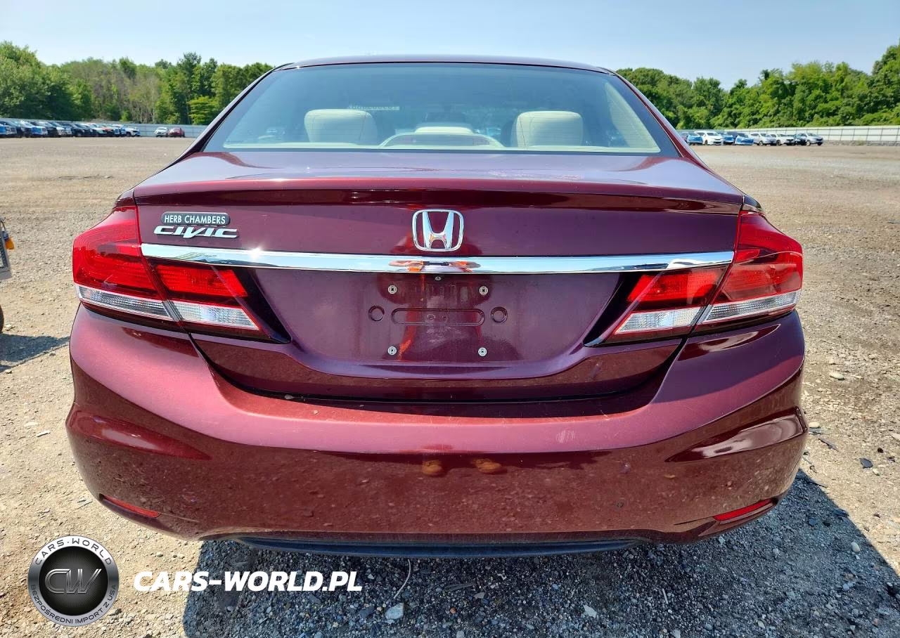 2013 Honda Civic Lx VIN:2HGFB2F59DH538279 - 6