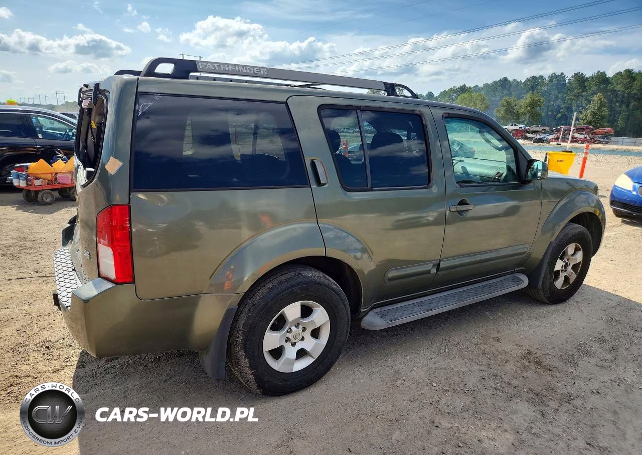 2005 Nissan Pathfinder Xe VIN:5N1AR18U95C706005 - 3