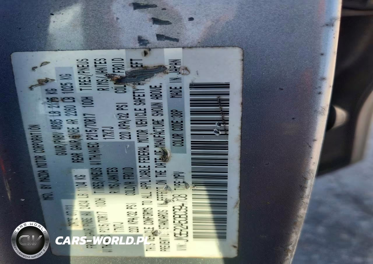 2011 Mazda Cx-7 VIN:JM3ER2A50B0394708 - 13