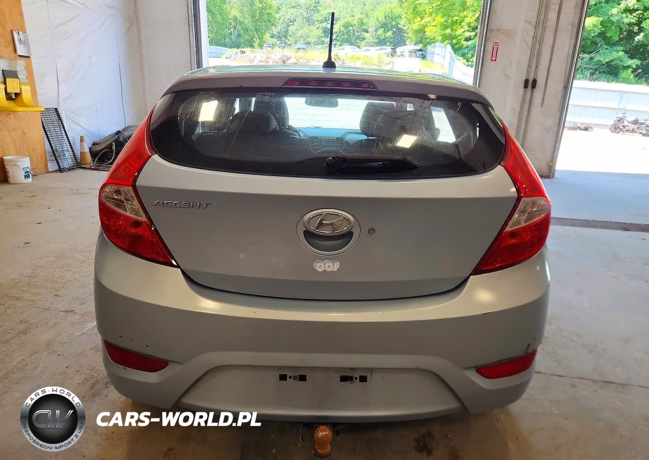 2013 Hyundai Accent Gs VIN:KMHCT5AE6DU128622 - 6