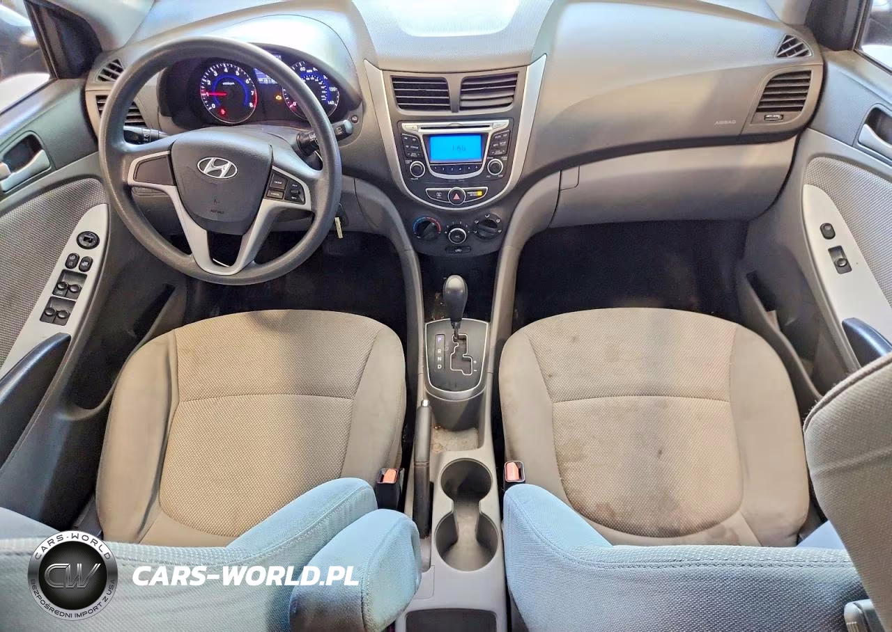2013 Hyundai Accent Gs VIN:KMHCT5AE6DU128622 - 8