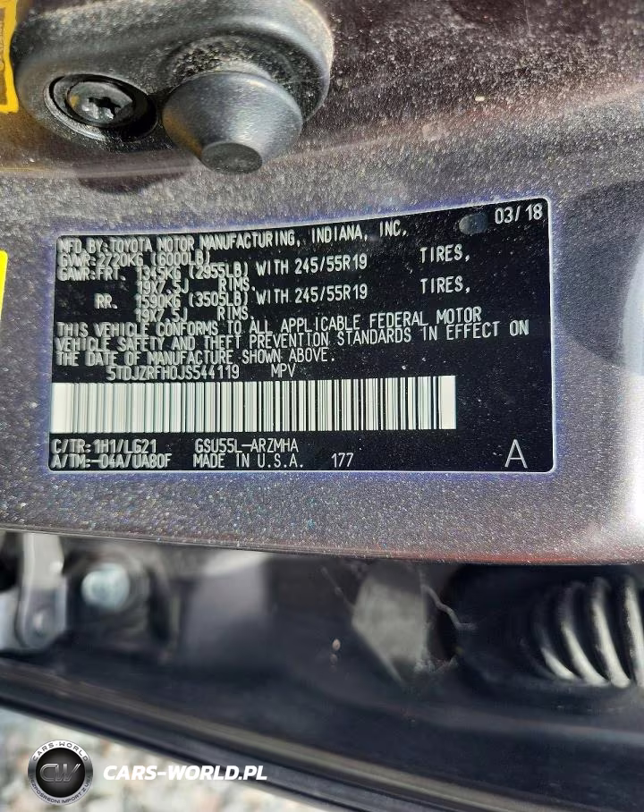 2018 Toyota Highlander Se VIN:5TDJZRFH0JS544119 - 13
