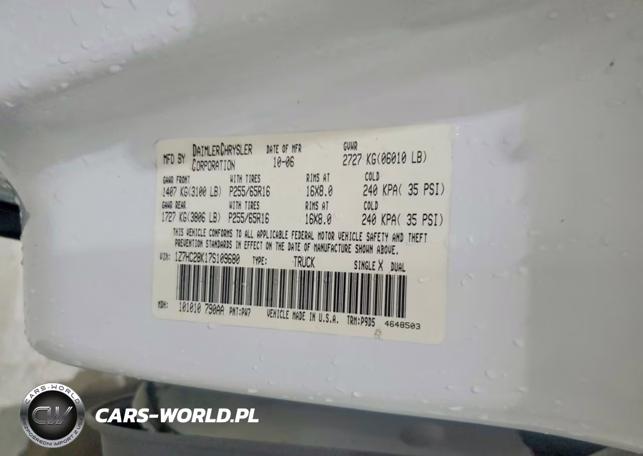 2007 Mitsubishi Raider Ls VIN:1Z7HC28K17S109680 - 12