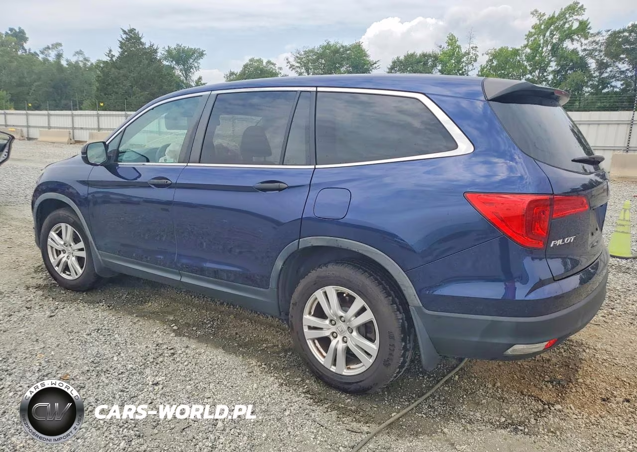 2018 Honda Pilot Lx VIN:5FNYF5H10JB014429 - 2