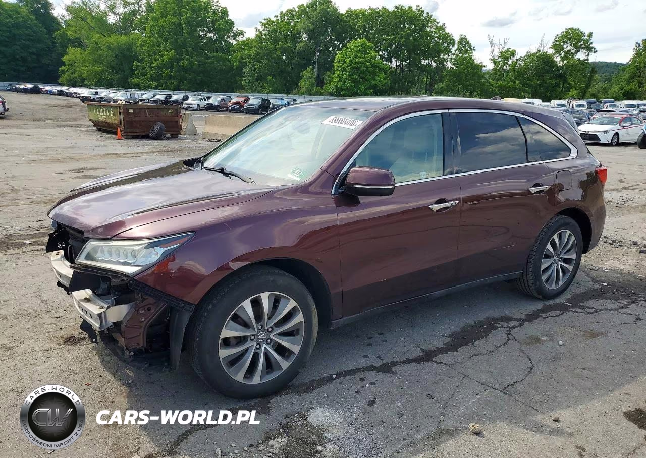 2015 Acura Mdx Technology