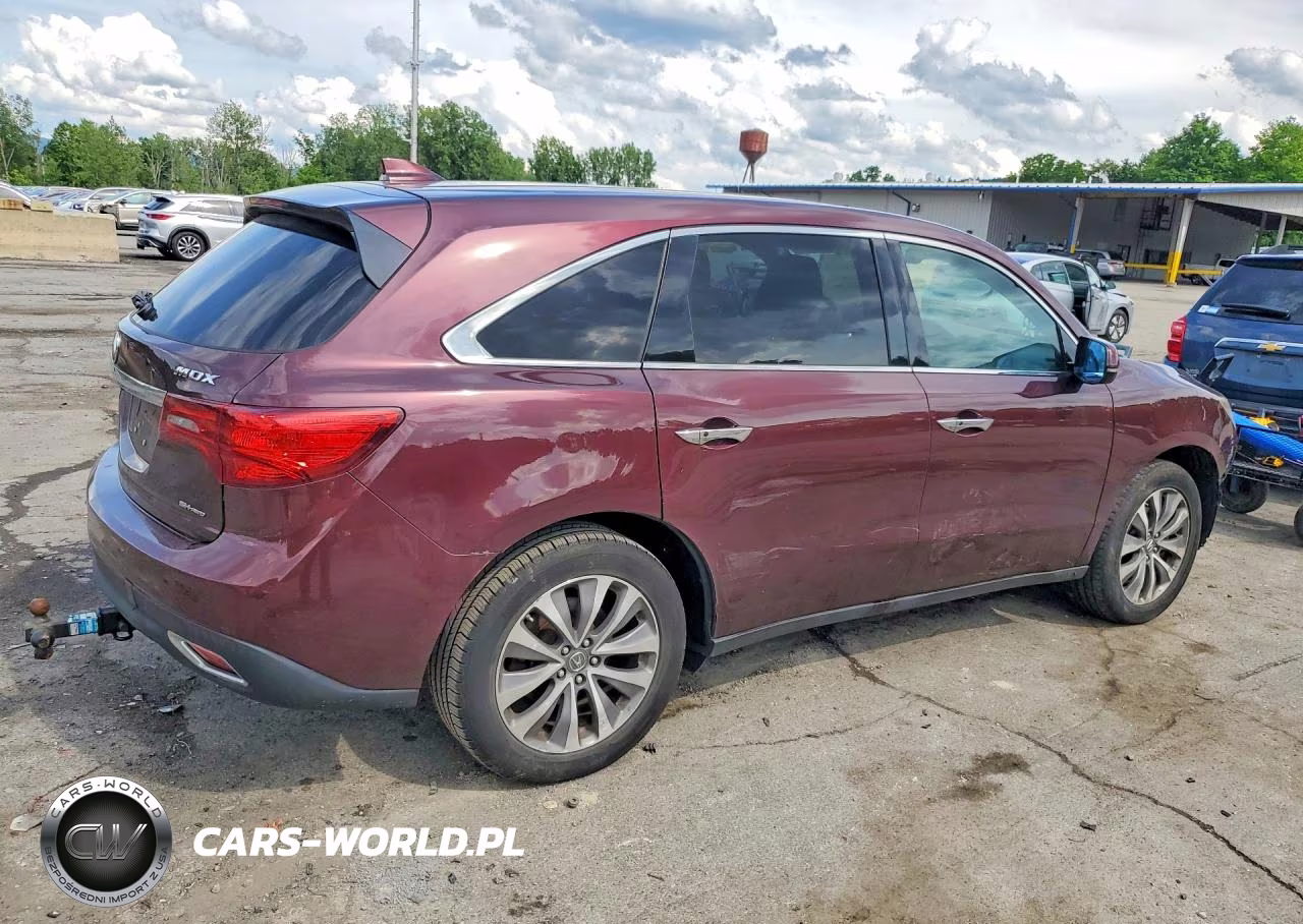 2015 Acura Mdx Technology VIN:5FRYD4H45FB025202 - 3