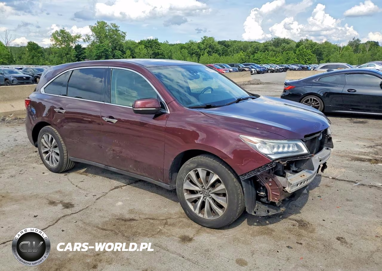 2015 Acura Mdx Technology VIN:5FRYD4H45FB025202 - 4