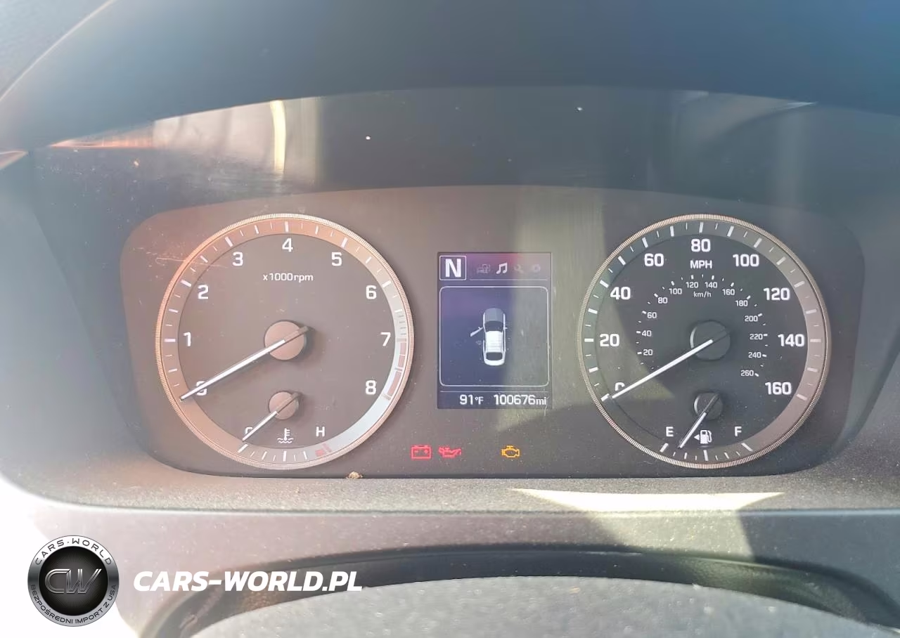 2017 Hyundai Sonata Se VIN:5NPE24AF1HH595661 - 9