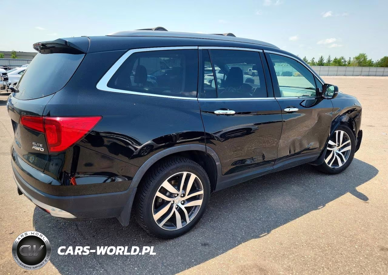 2017 Honda Pilot Elite VIN:5FNYF6H06HB088283 - 3