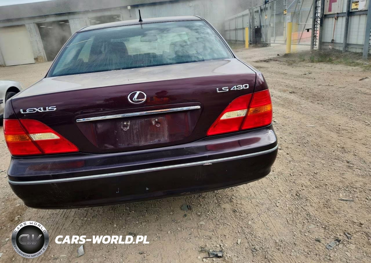 2001 Lexus Ls 430 VIN:JTHBN30F810019556 - 6