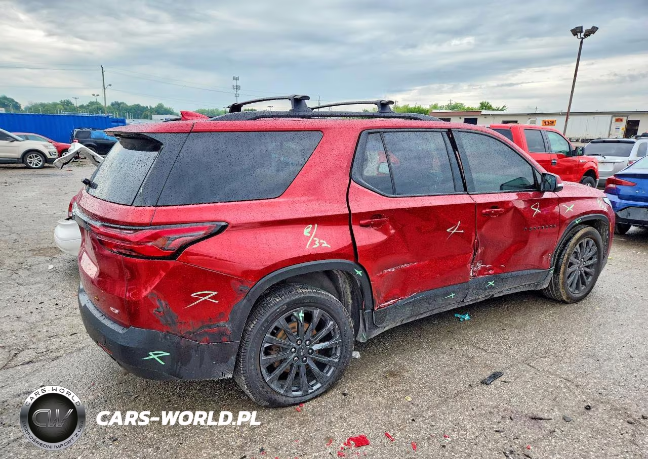 2022 Chevrolet Traverse Rs VIN:1GNEVJKW6NJ171049 - 3