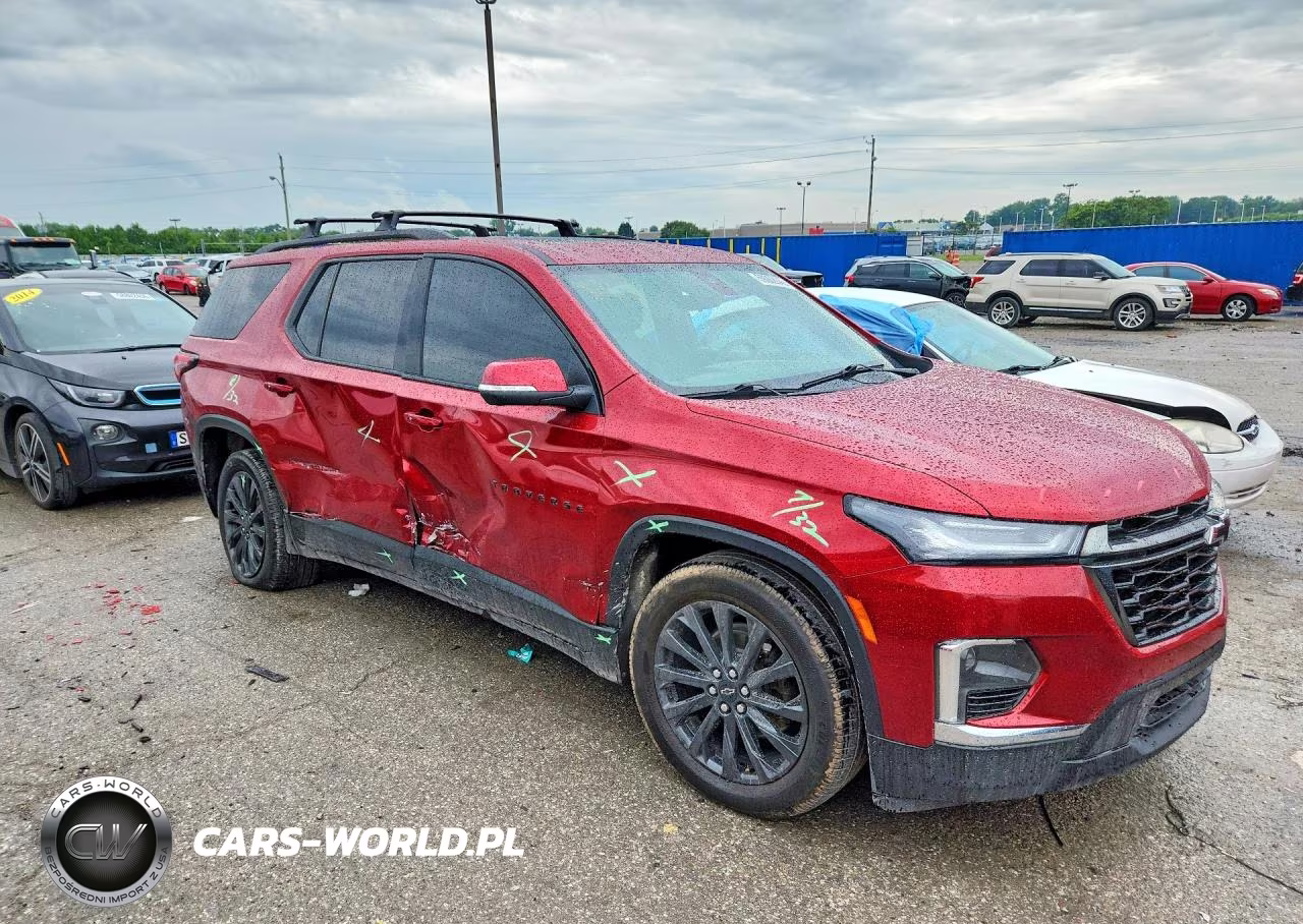 2022 Chevrolet Traverse Rs VIN:1GNEVJKW6NJ171049 - 4