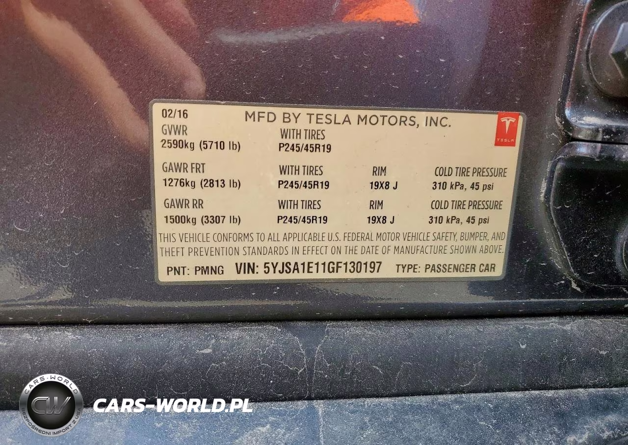 2016 Tesla Model S VIN:5YJSA1E11GF130197 - 13