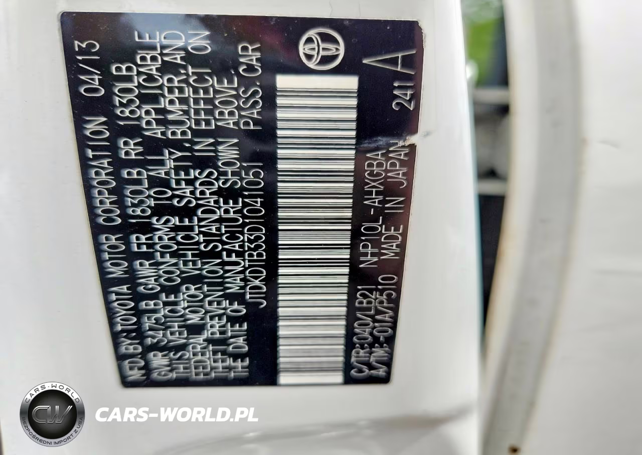 2013 Toyota Prius C Four VIN:JTDKDTB33D1041051 - 13