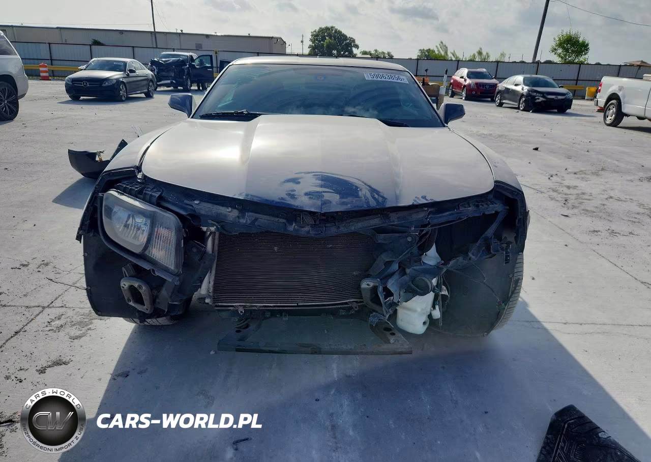 2012 Chevrolet Camaro Ls VIN:2G1FA1E33C9176611 - 5