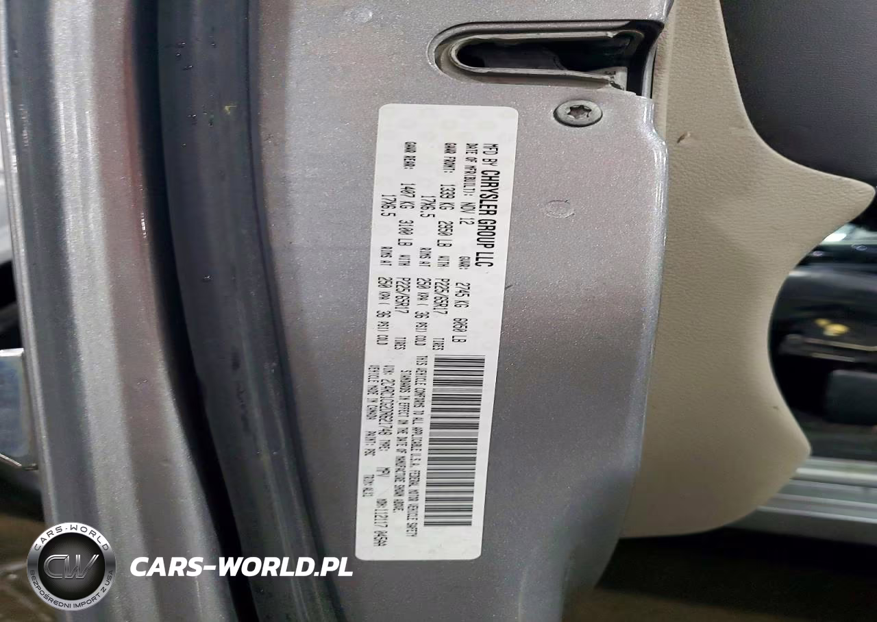 2013 Chrysler Town & Country Touring L VIN:2C4RC1CG2DR621748 - 13