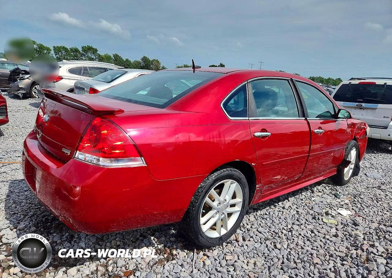 2014 Chevrolet Impala Limited Ltz VIN:2G1WC5E34E1127551 - 3