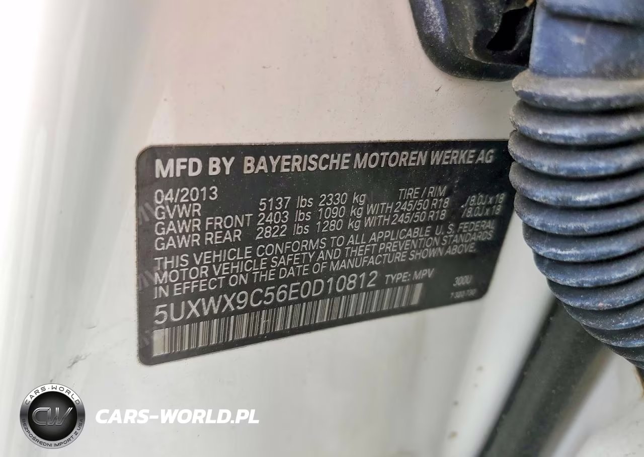 2014 BMW X3 xDrive28I VIN:5UXWX9C56E0D10812 - 13