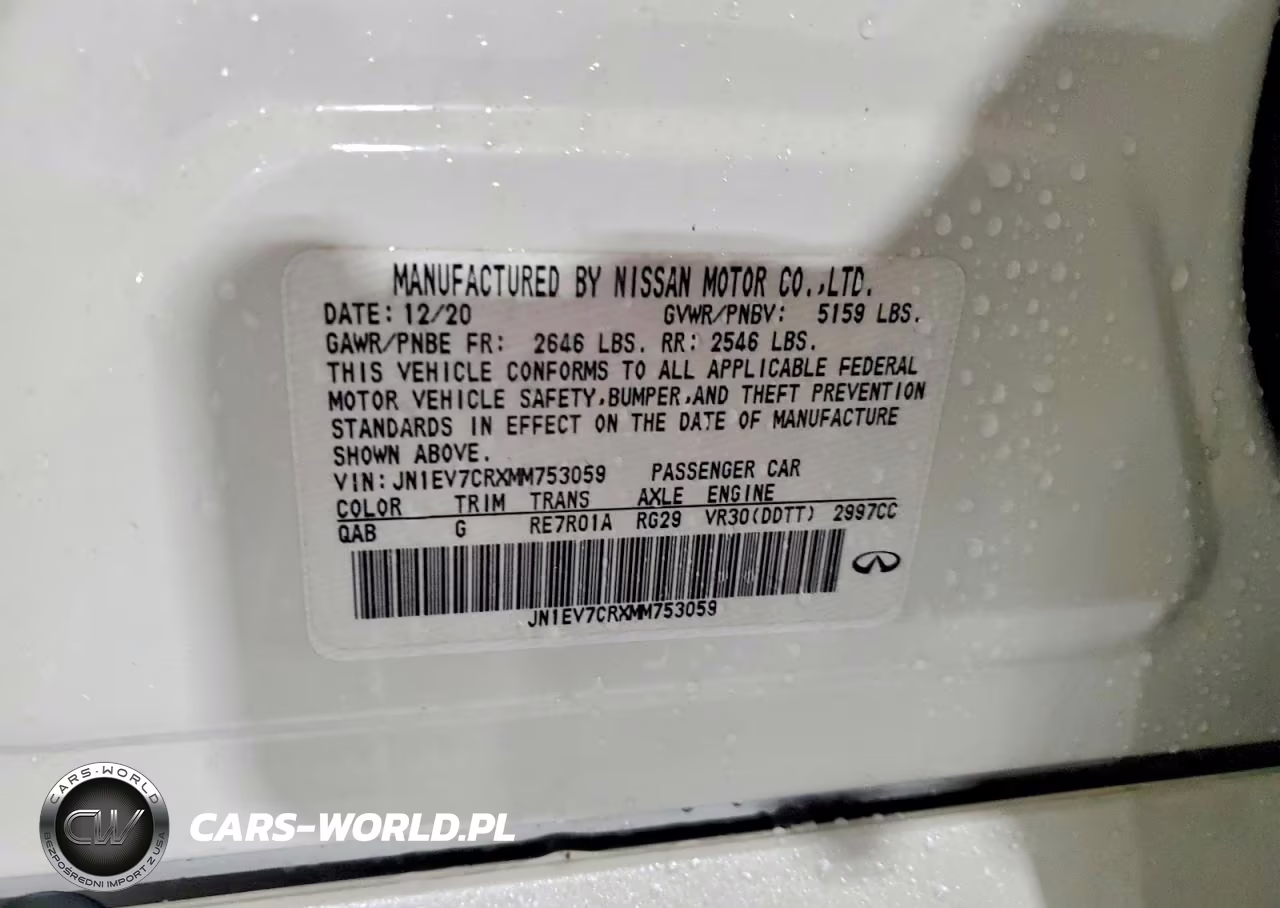 2021 Infiniti Q50 Sensory VIN:JN1EV7CRXMM753059 - 13