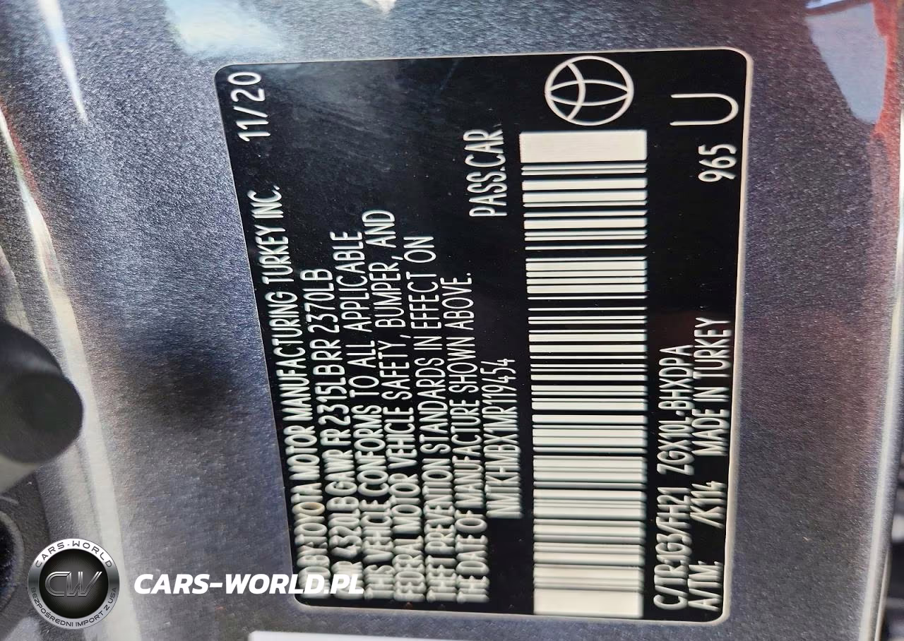 2021 Toyota Chr VIN:NMTKHMBX1MR119454 - 13