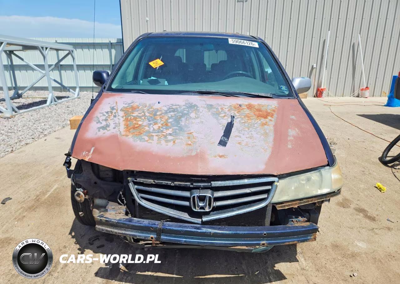 2004 Honda Odyssey Ex VIN:5FNRL18874B087028 - 5