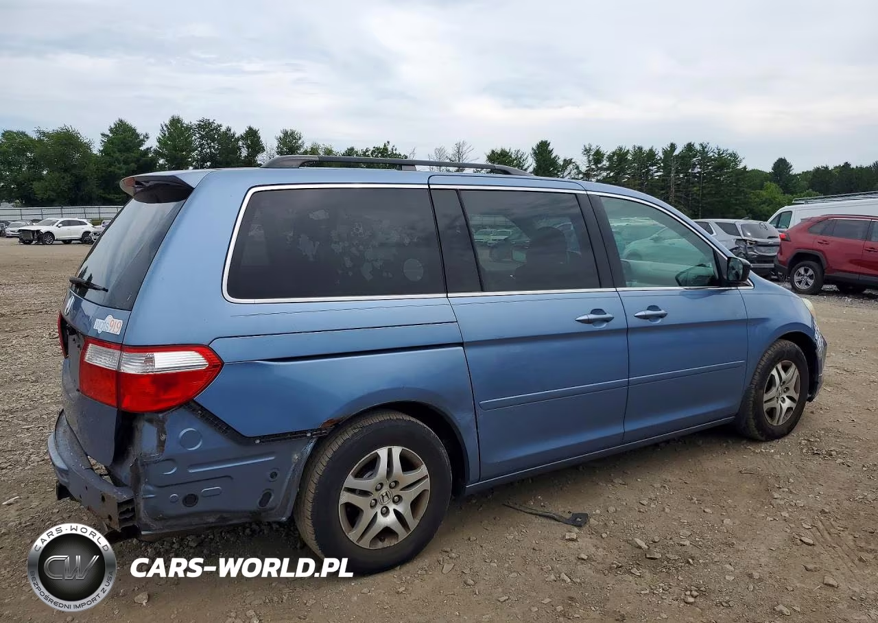 2007 Honda Odyssey Exl VIN:5FNRL38667B017146 - 3