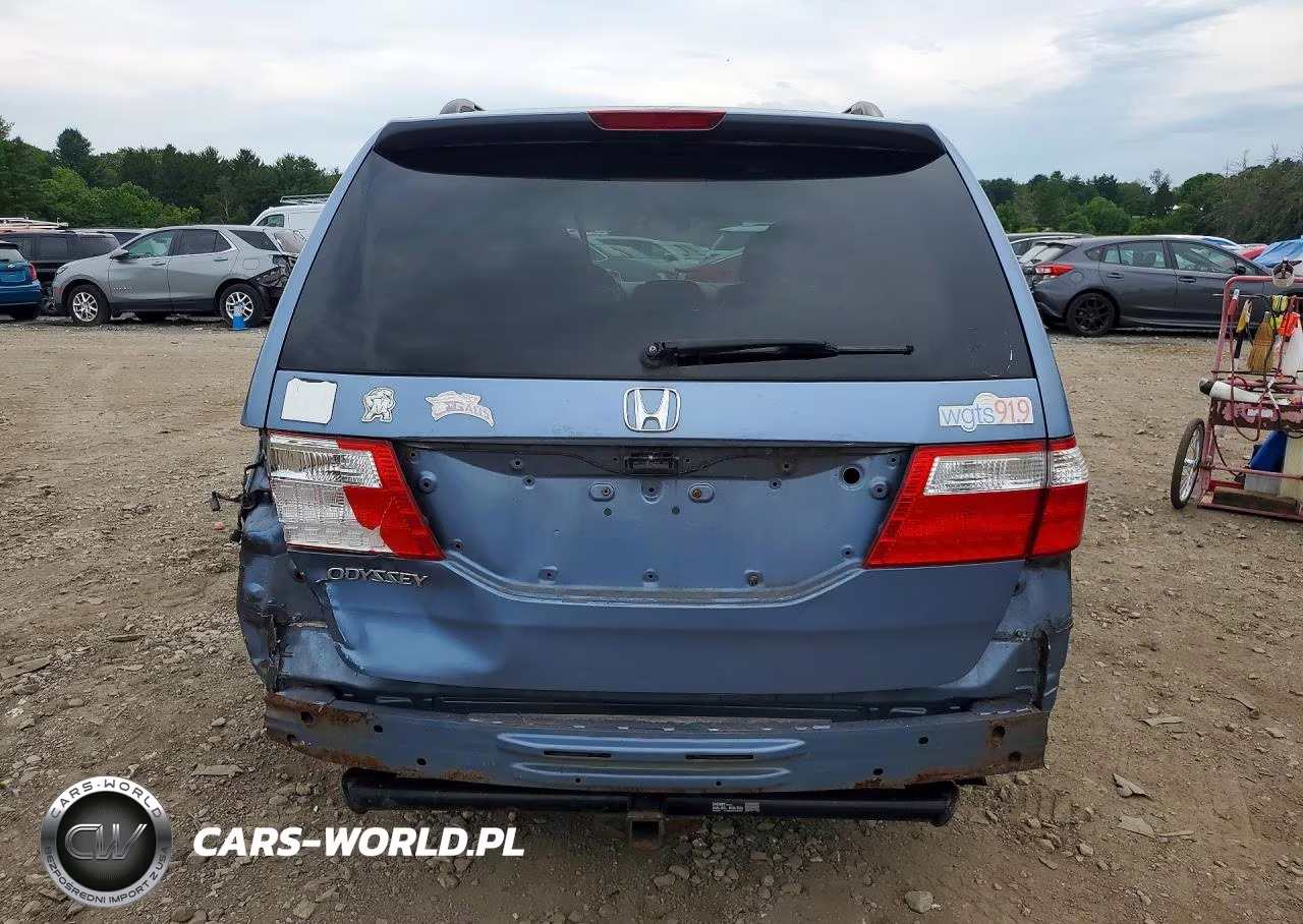 2007 Honda Odyssey Exl VIN:5FNRL38667B017146 - 6