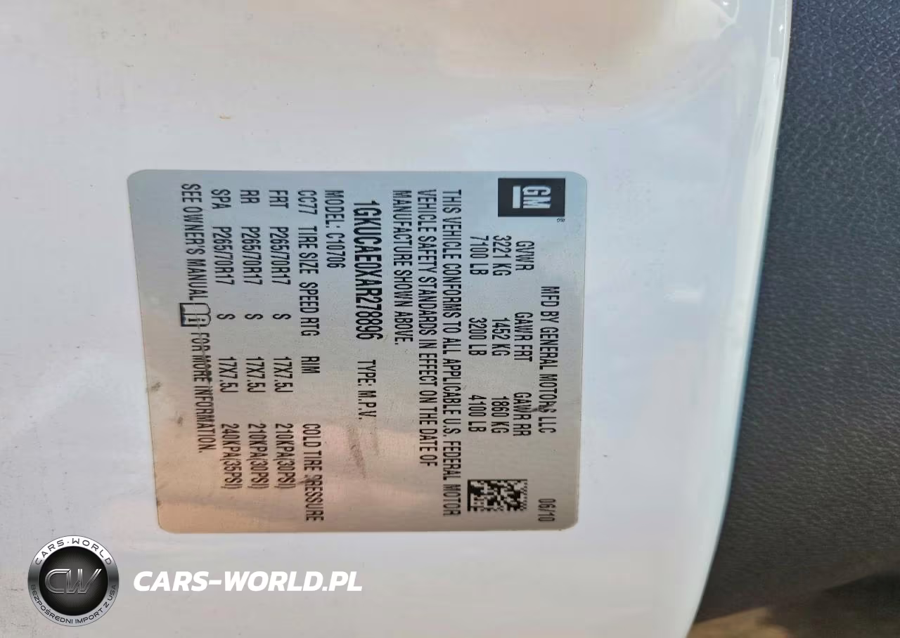 2010 GMC Yukon Sle VIN:1GKUCAE0XAR278896 - 13