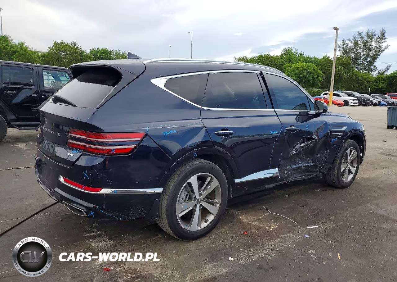 2024 Genesis Gv80 2.5T VIN:KMUHBDSB7RU155246 - 3