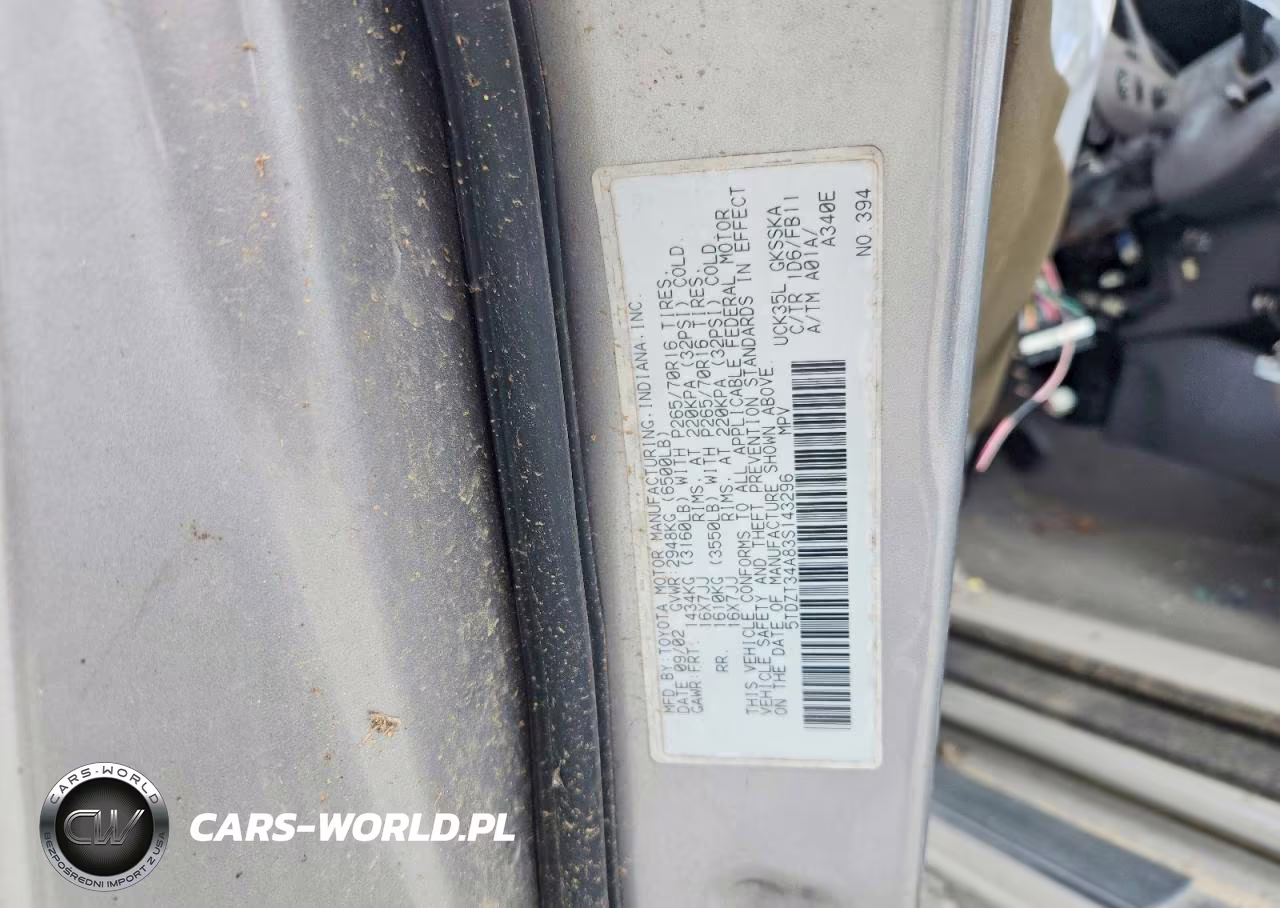 2003 Toyota Sequoia Sr5 VIN:5TDZT34A83S143296 - 13