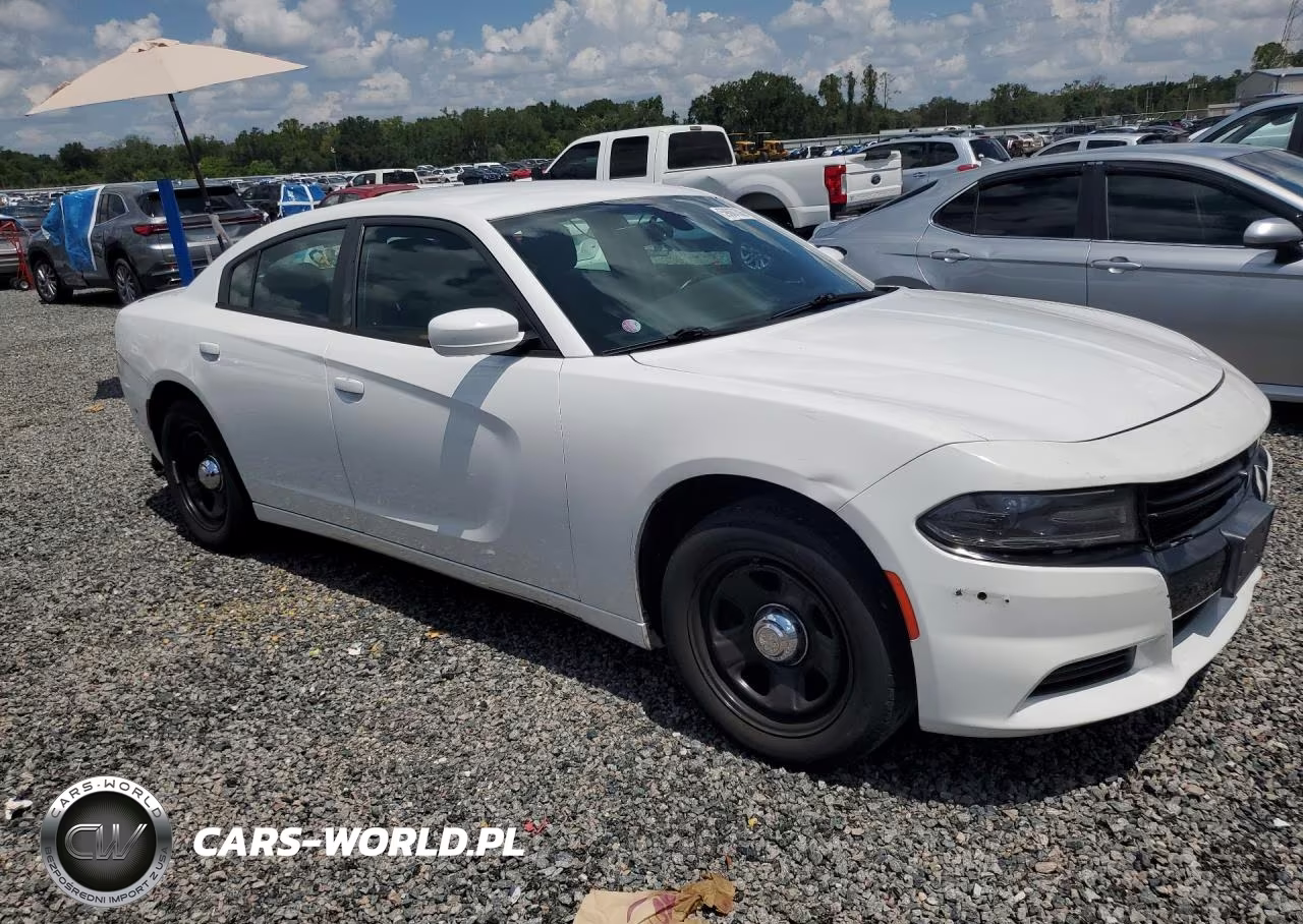 2015 Dodge Charger Police VIN:2C3CDXAGXFH741447 - 4