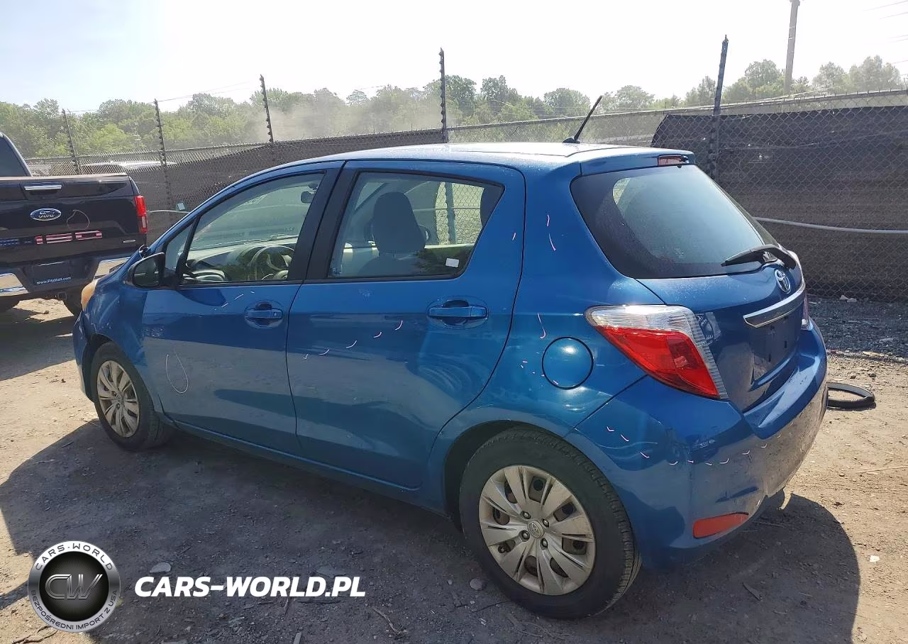 2013 Toyota Yaris 5-Door Le VIN:JTDKTUD34DD566611 - 2