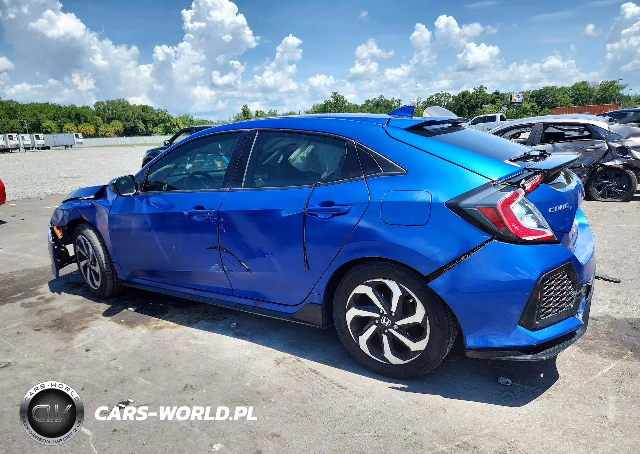 2018 Honda Civic Sport VIN:SHHFK7H4XJU202852 - 2