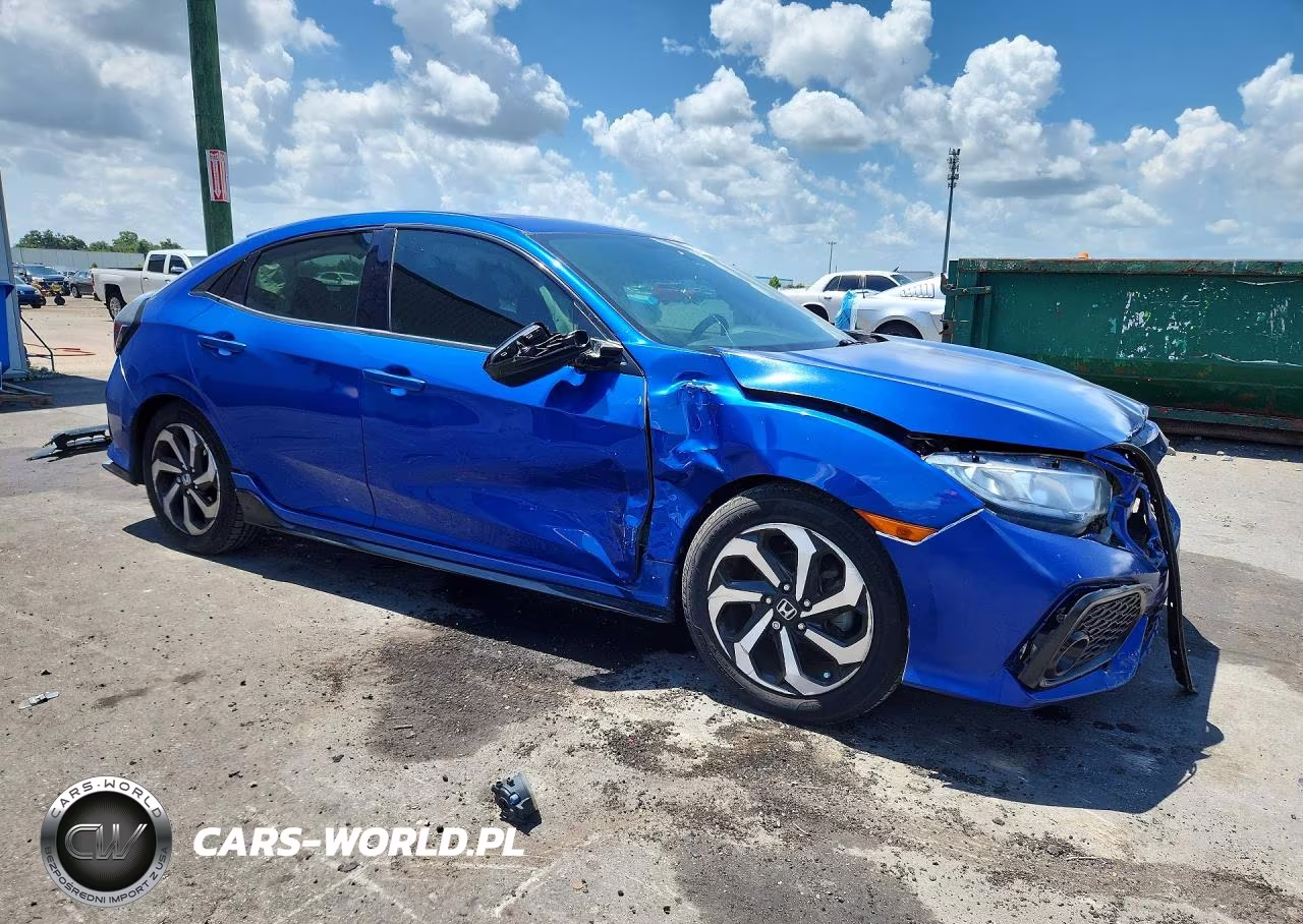 2018 Honda Civic Sport VIN:SHHFK7H4XJU202852 - 4